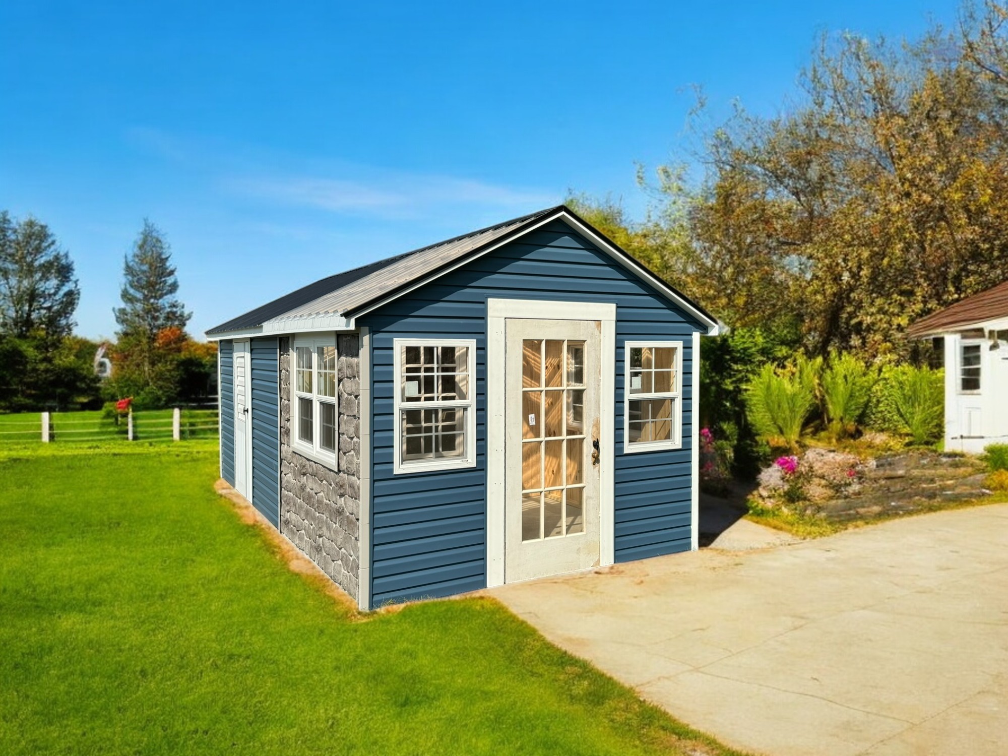 Greenhouse shed