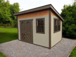 Single slope Acadia shed